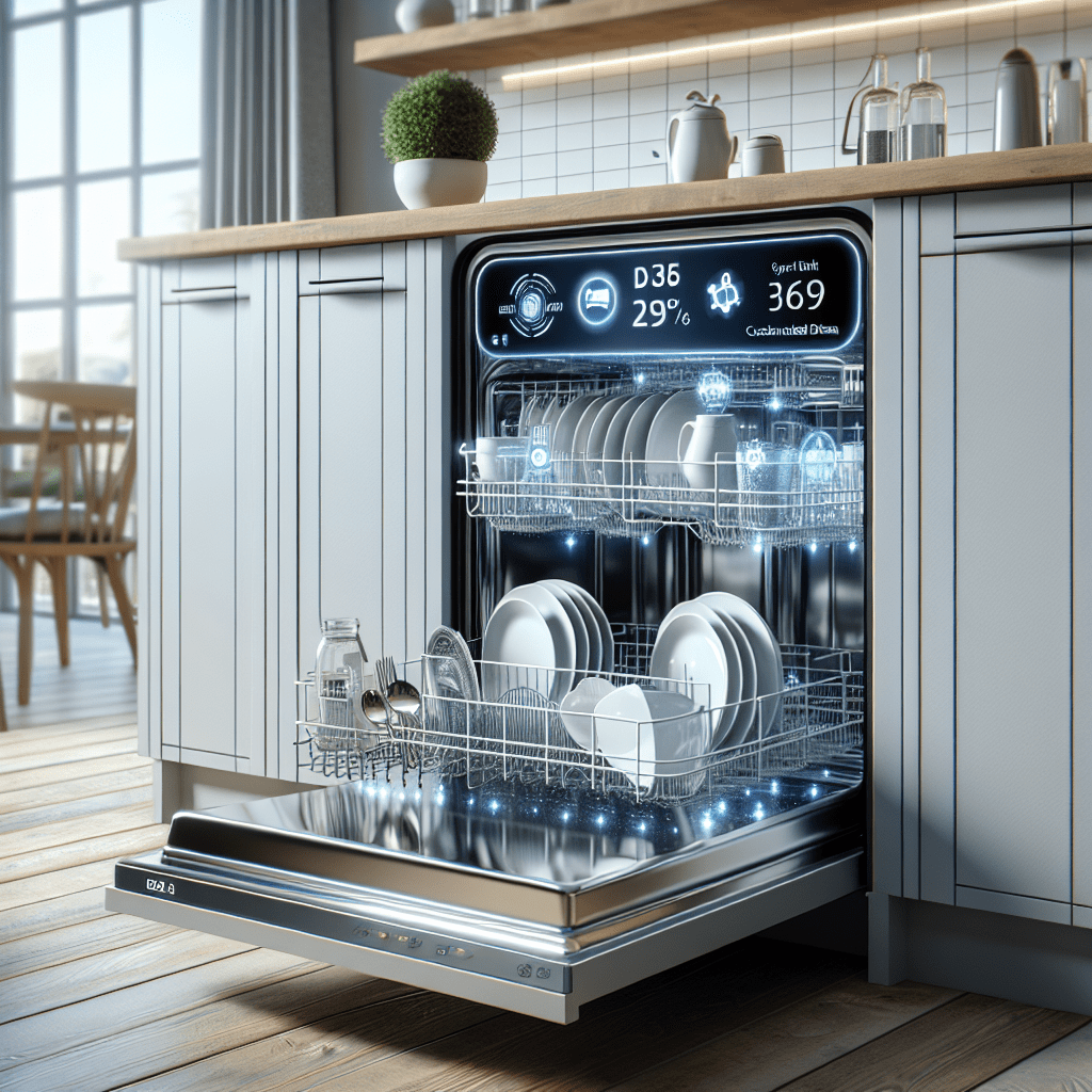 Dishwashers with Smart Sensors for Customized Cleaning - BonPrix Électroménagers