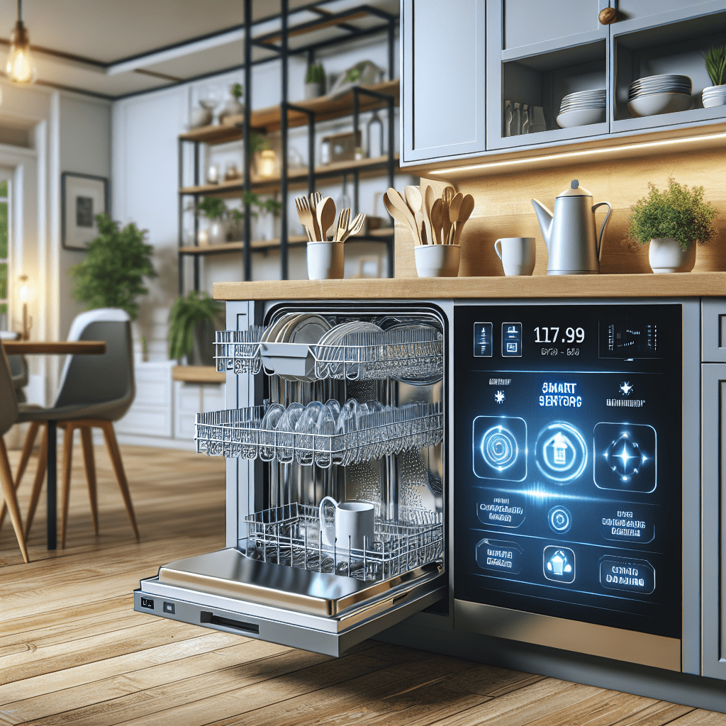 Dishwashers with Smart Sensors for Customized Cleaning - BonPrix Électroménagers