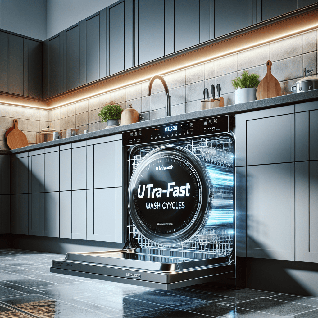 Dishwashers with Ultra-Fast Wash Cycles: Save Time - BonPrix Électroménagers