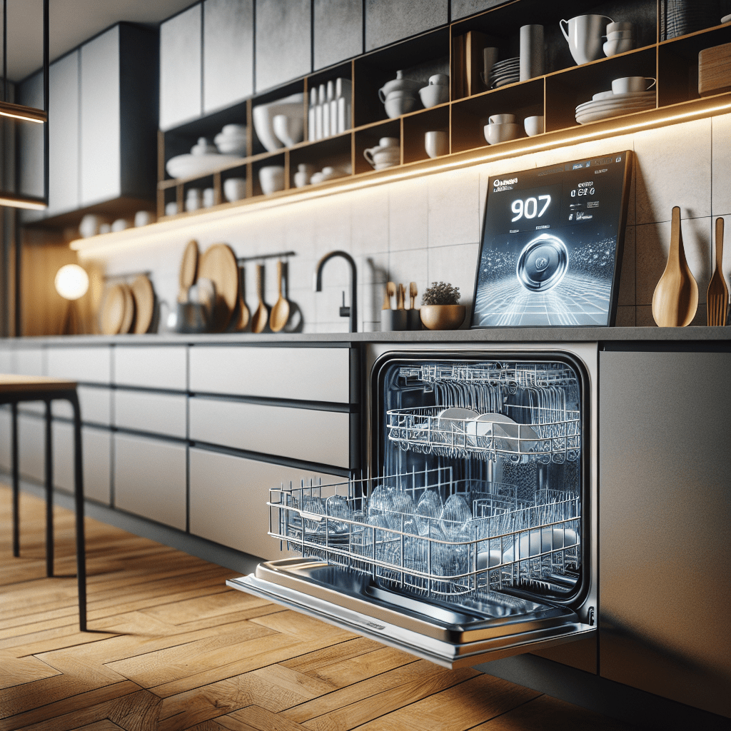 Dishwashers with ultrasonic cleaning for more effective washing - BonPrix Électroménagers
