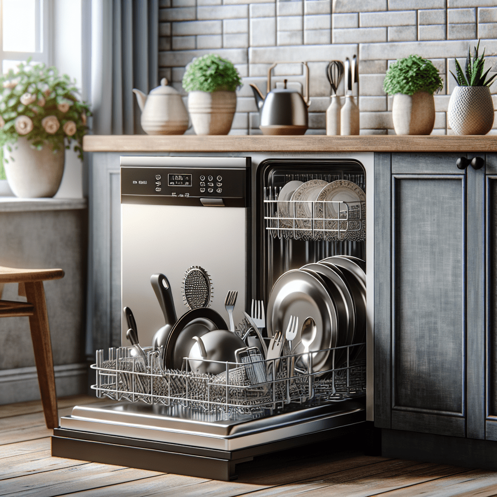 Dishwashers with wash cycles for large pans and pots - BonPrix Électroménagers