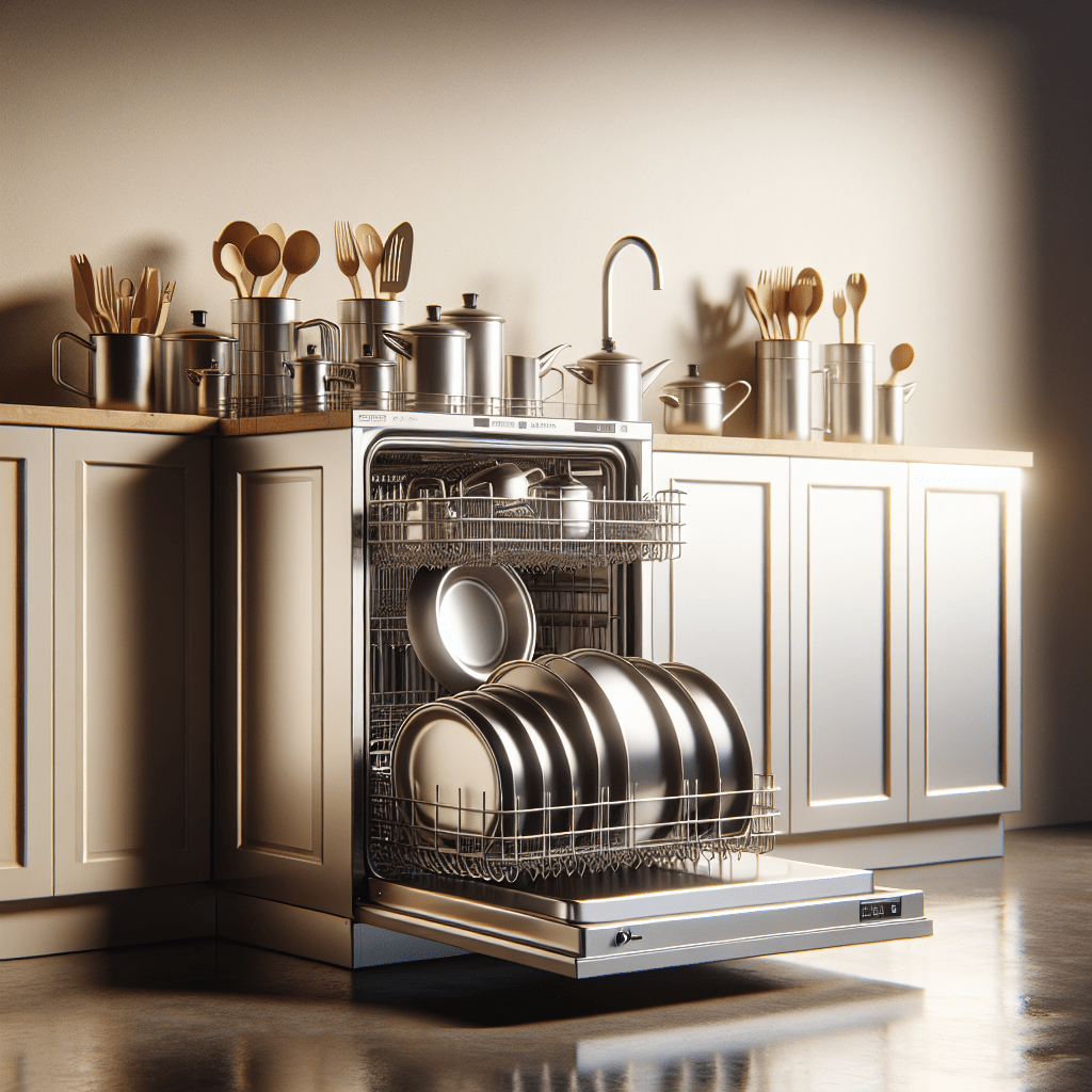 Dishwashers with wash cycles for large pans and pots - BonPrix Électroménagers