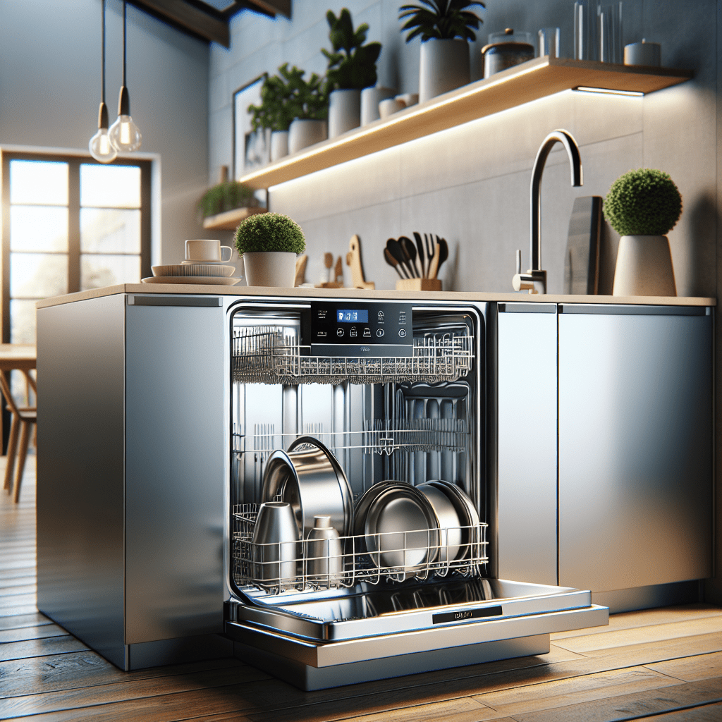 Dishwashers with wash cycles for large pots and pans - BonPrix Électroménagers