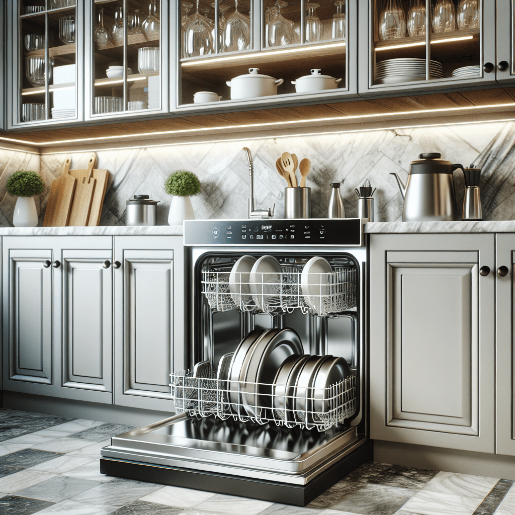 Dishwashers with wash cycles for large pots and pans - BonPrix Électroménagers