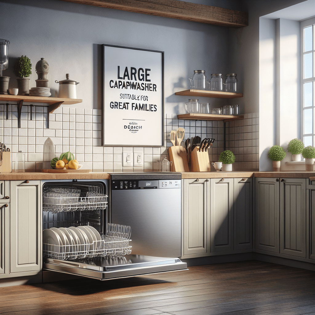 Dishwashers with Washing Cycles for Large Families: A Practical Choice - BonPrix Électroménagers