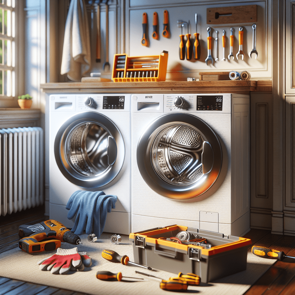 DIY Washer and Dryer Maintenance: What You Can Do at Home - BonPrix Électroménagers