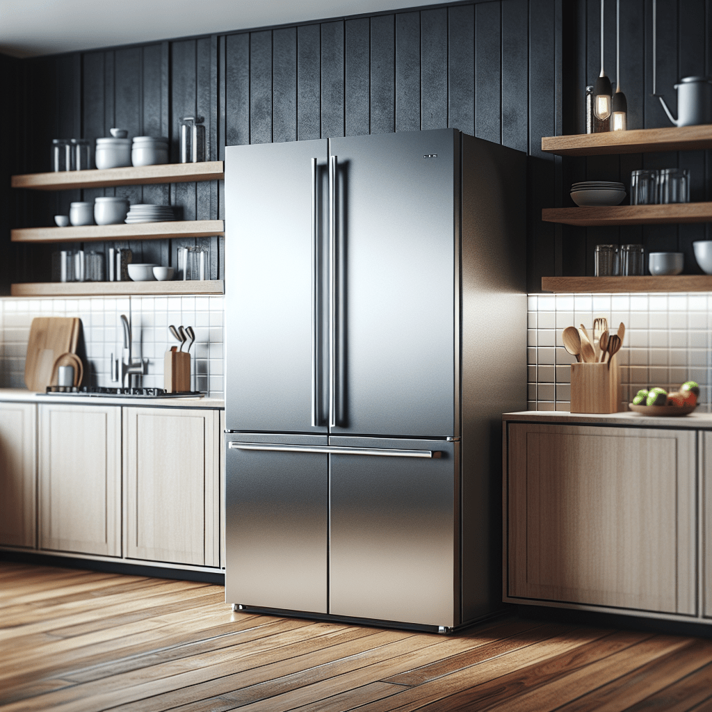 Double-Door Refrigerators: A Stylish and Practical Kitchen Addition - BonPrix Électroménagers