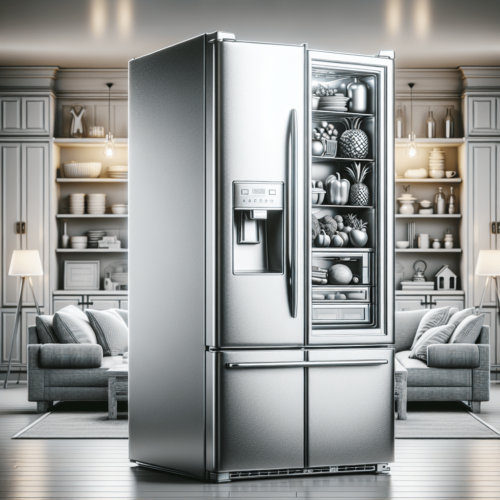 Double-door refrigerators: ideal for large families - BonPrix Électroménagers