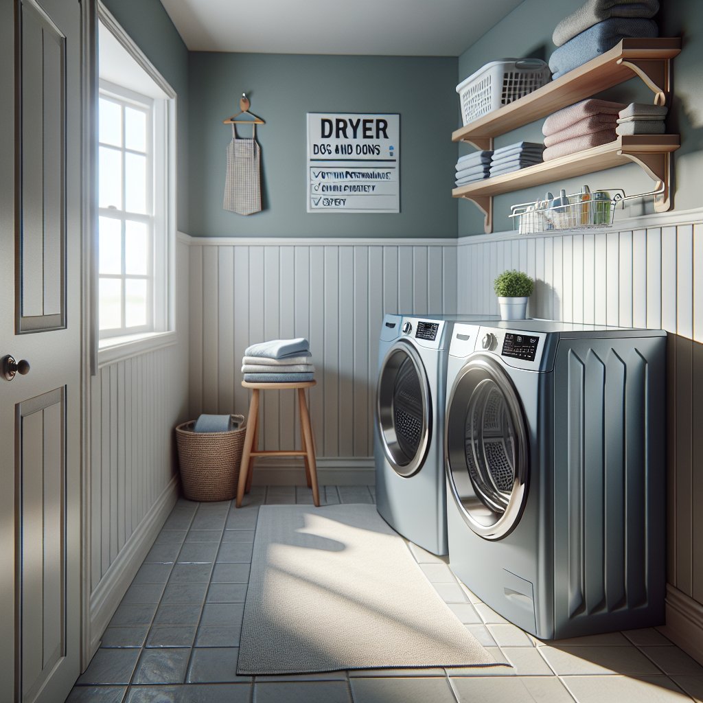 Dryer Dos and Don'ts: Tips for Optimal Performance and Safety - BonPrix Électroménagers