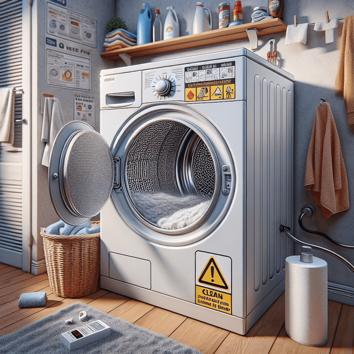 Dryer: How to Avoid Fire Hazards Caused by Lint Buildup