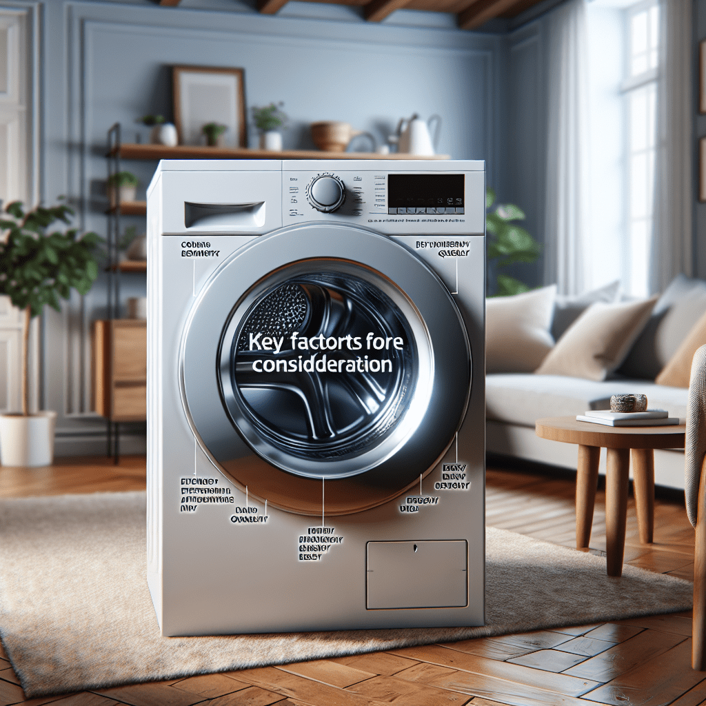 Dryer: Key Factors to Consider Before Purchasing - BonPrix Électroménagers