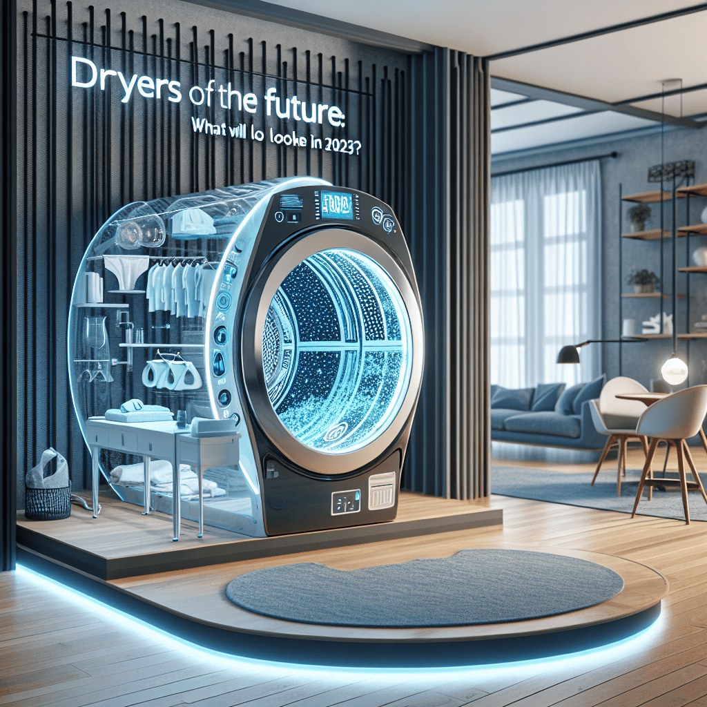 Dryers of the Future: What Will They Look Like in 2025? - BonPrix Électroménagers