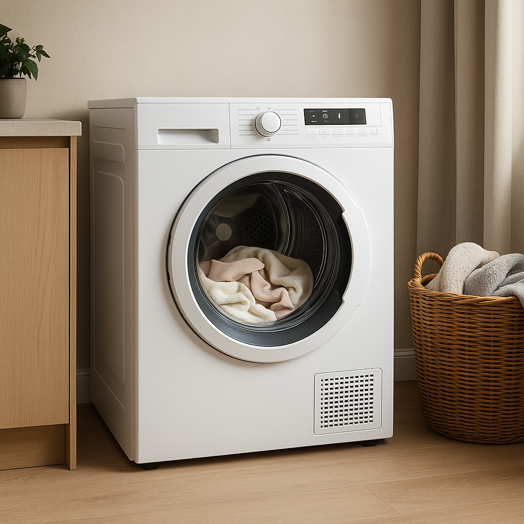 Dryers with automatic drying based on fabric type