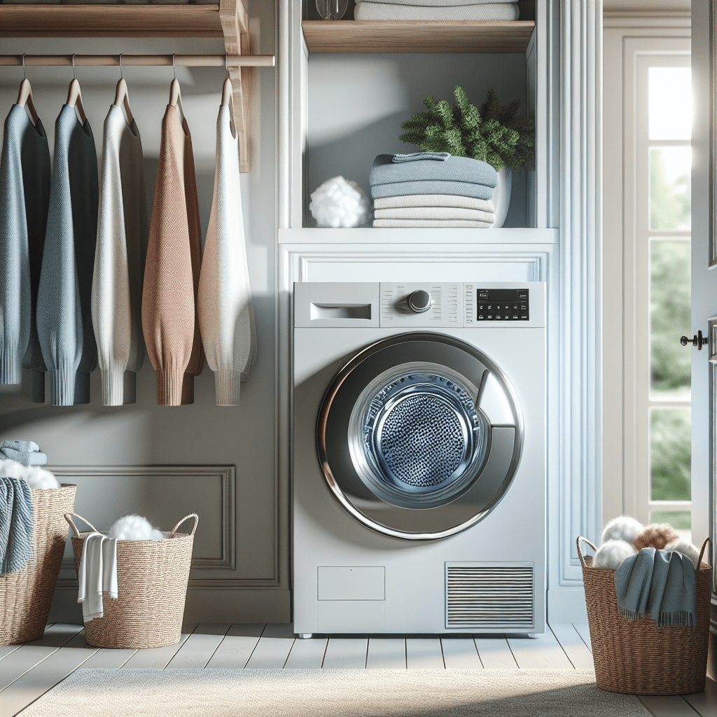 Dryers with cycles for delicate fabrics and wool clothes - BonPrix Électroménagers