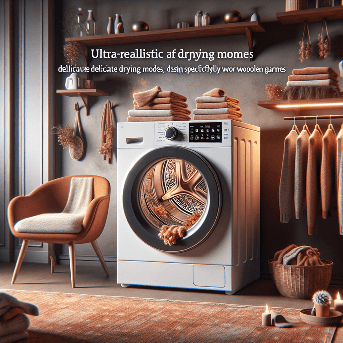 Dryers with delicate drying modes for woolen clothes