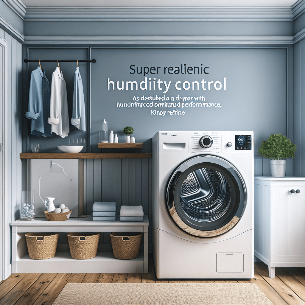 Dryers with Humidity Control Features for Optimal Performance - BonPrix Électroménagers