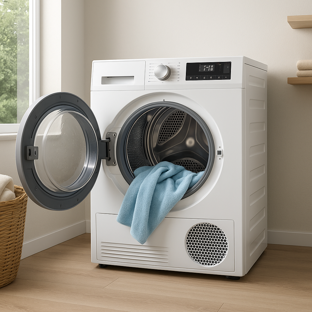 Dryers with improved ventilation for fast drying