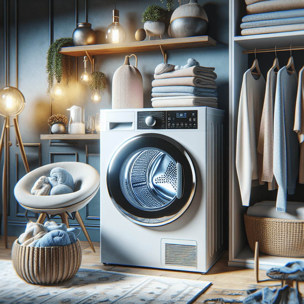 Dryers with settings for delicate fabrics and wool clothing