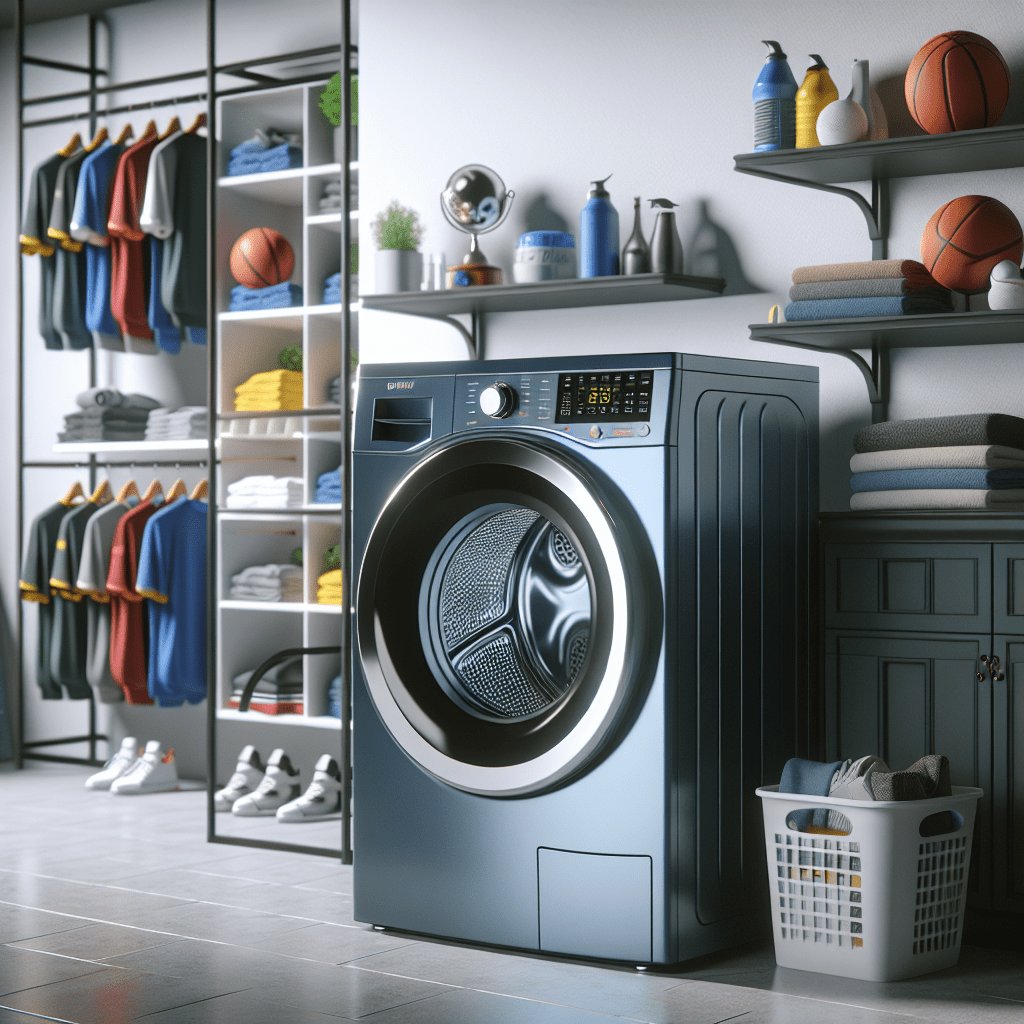 Dryers with settings for sportswear fabrics