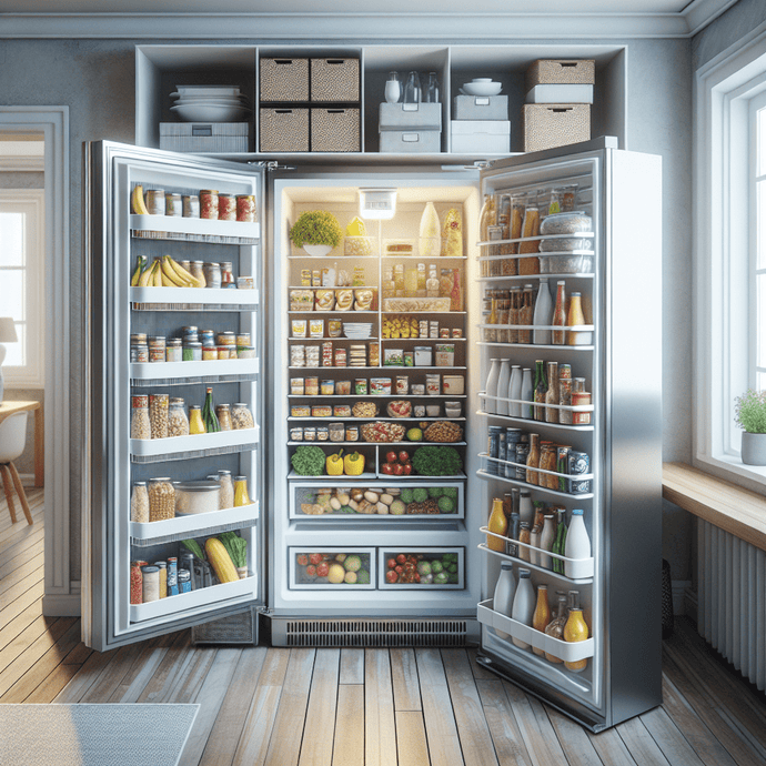 Efficient Freezer Organization for Small Spaces