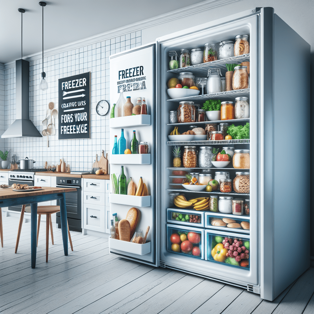 Freezer Fun: Creative Uses for Your Freezer Space - BonPrix Électroménagers