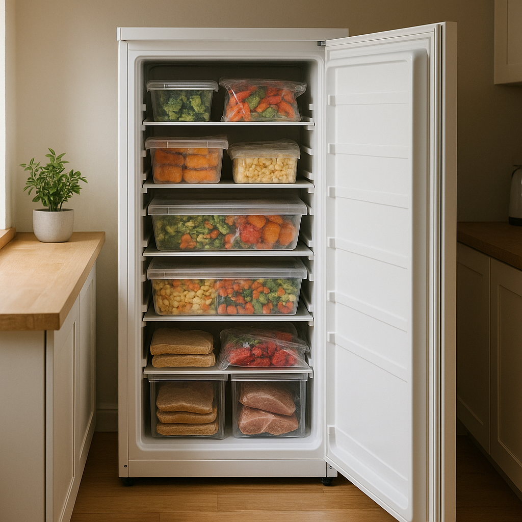 Freezer: How to optimize space in a freezer for better storage