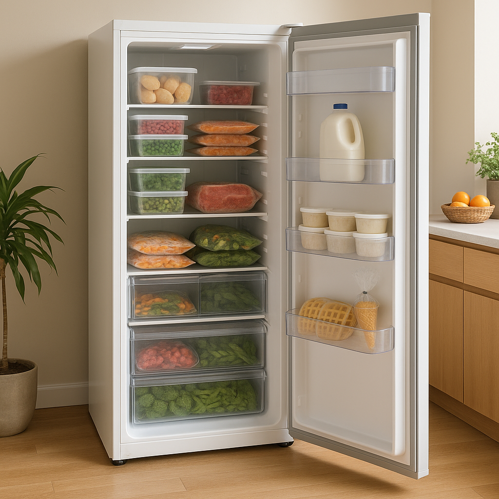 Freezer: How to optimize space in a freezer for better storage