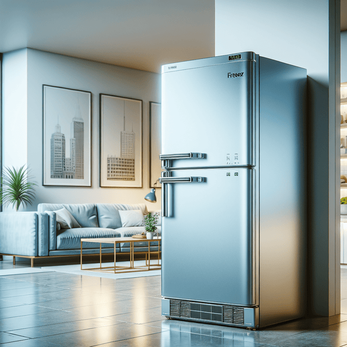 Freezer: How to prevent warm air from entering when opening the door
