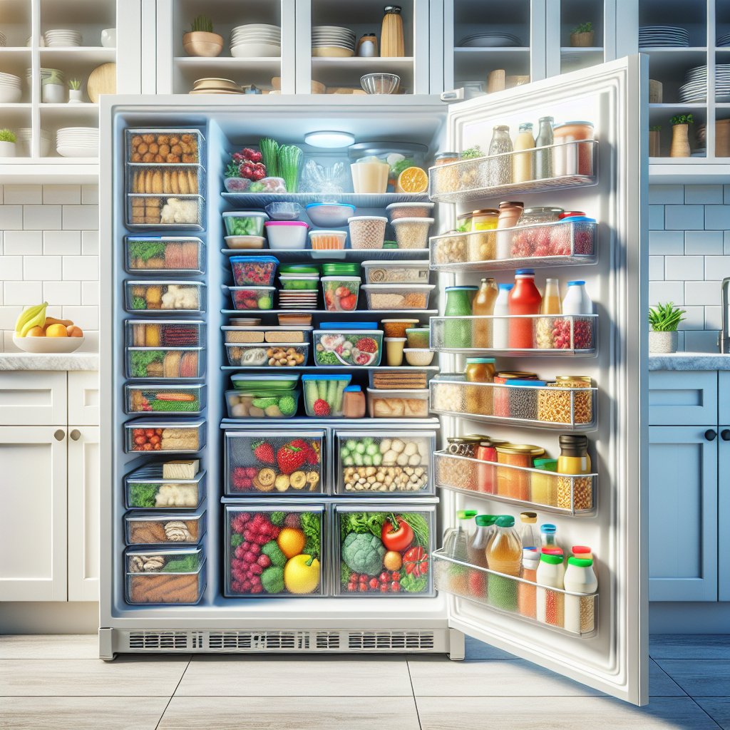 Freezer Organization Hacks for a More Organized Kitchen - BonPrix Électroménagers