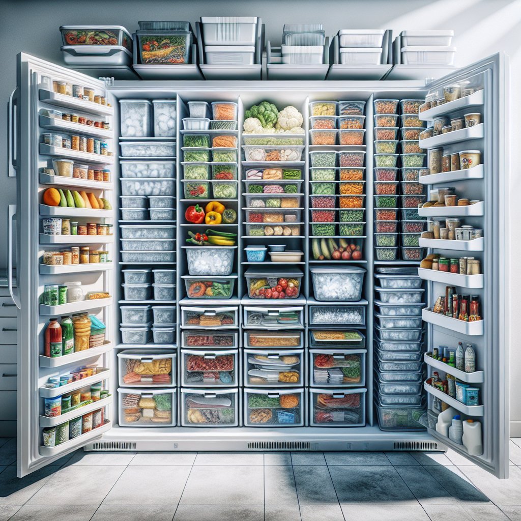 Freezer Organization Tips for Maximizing Space and Efficiency - BonPrix Électroménagers