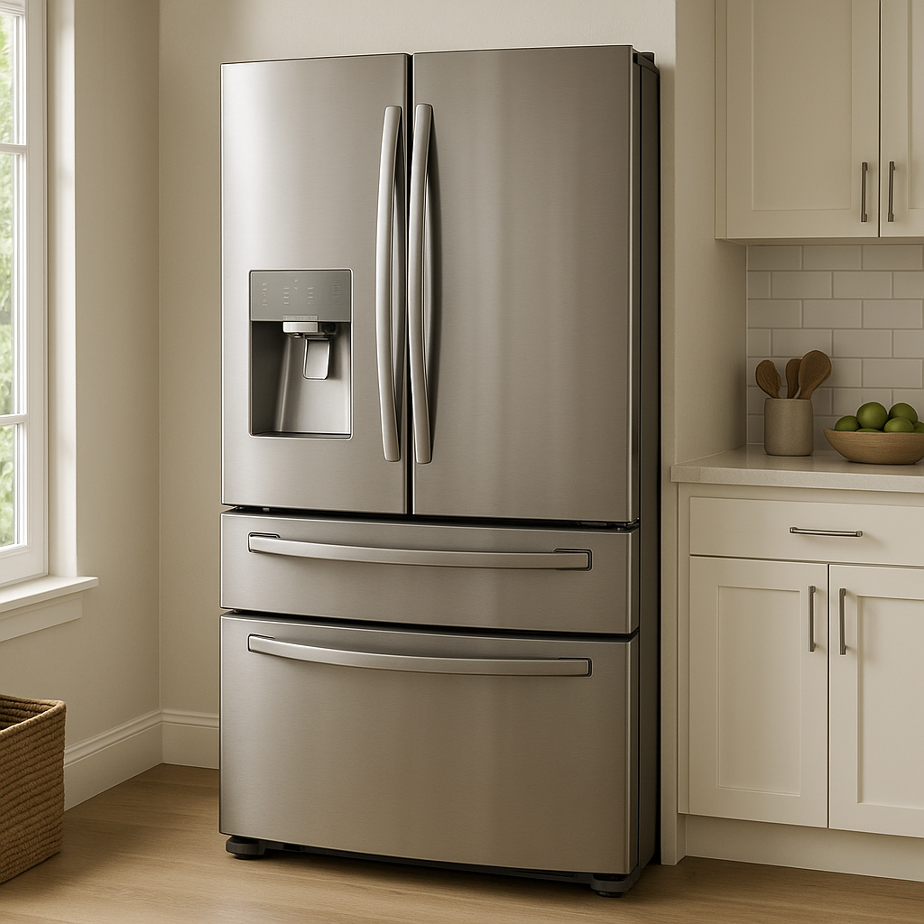 French door refrigerators with water and ice dispensers: Everyday comfort