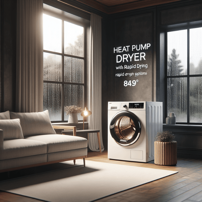Heat pump dryers with rapid drying options: For rainy days