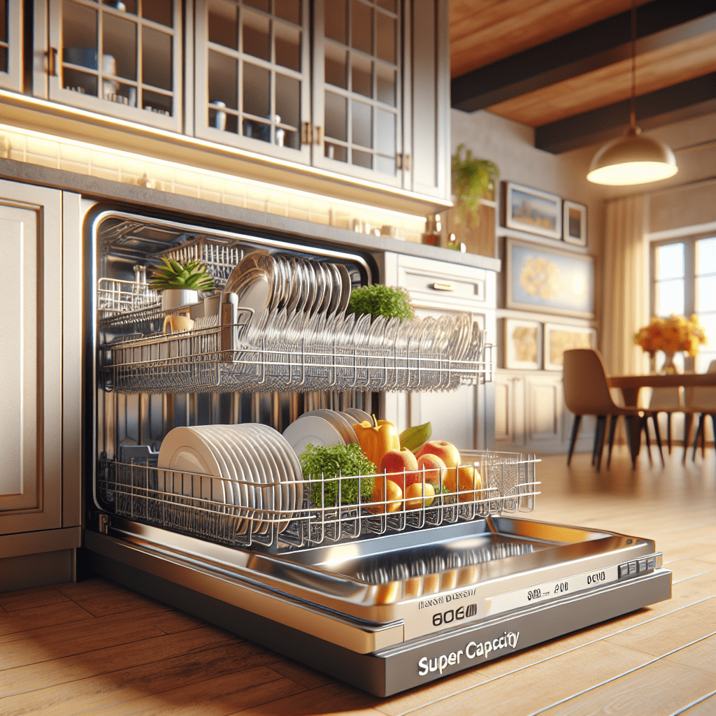 High-Capacity Dishwashers: For Large Families and Big Meals - BonPrix Électroménagers