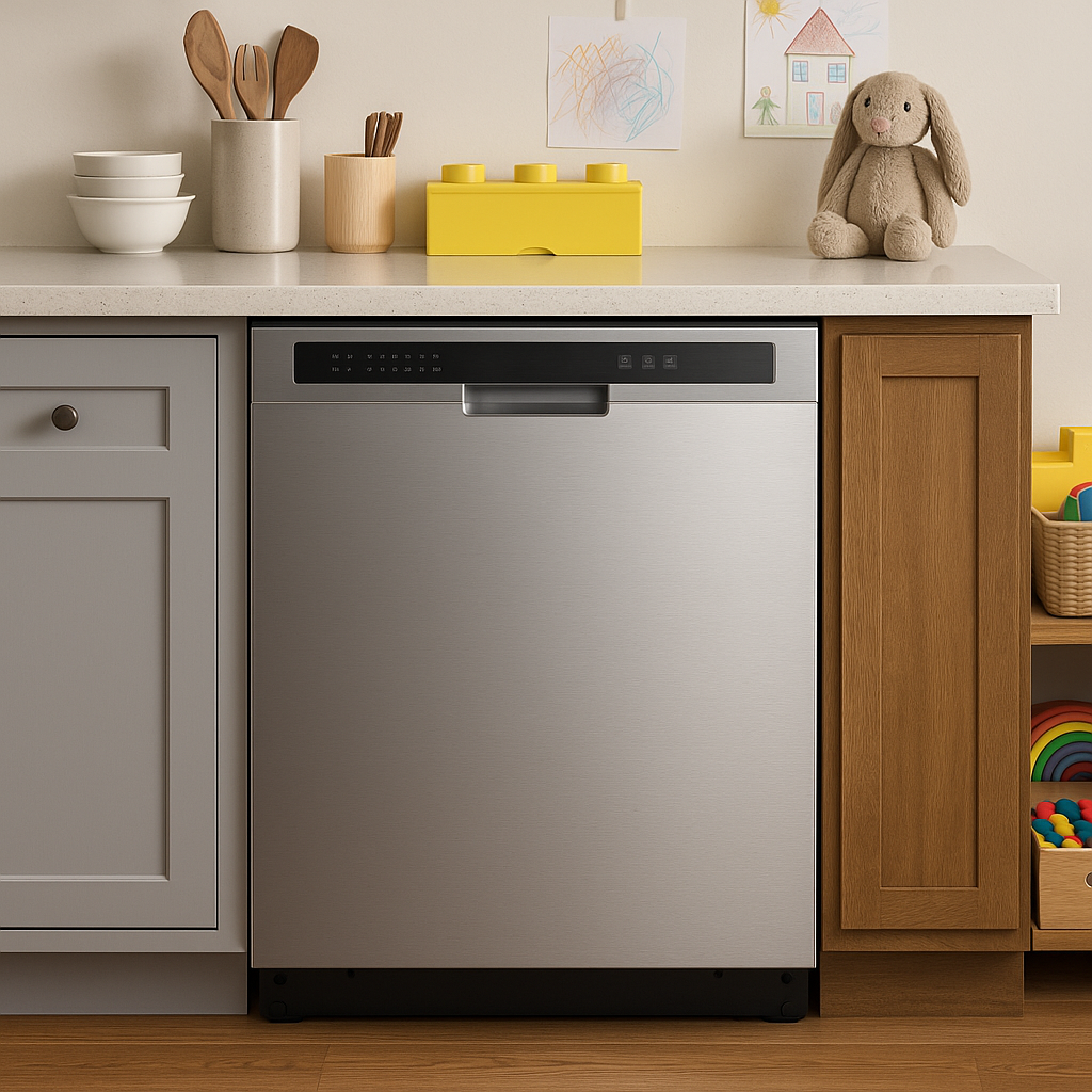 High-Capacity Dishwashers for Large Families