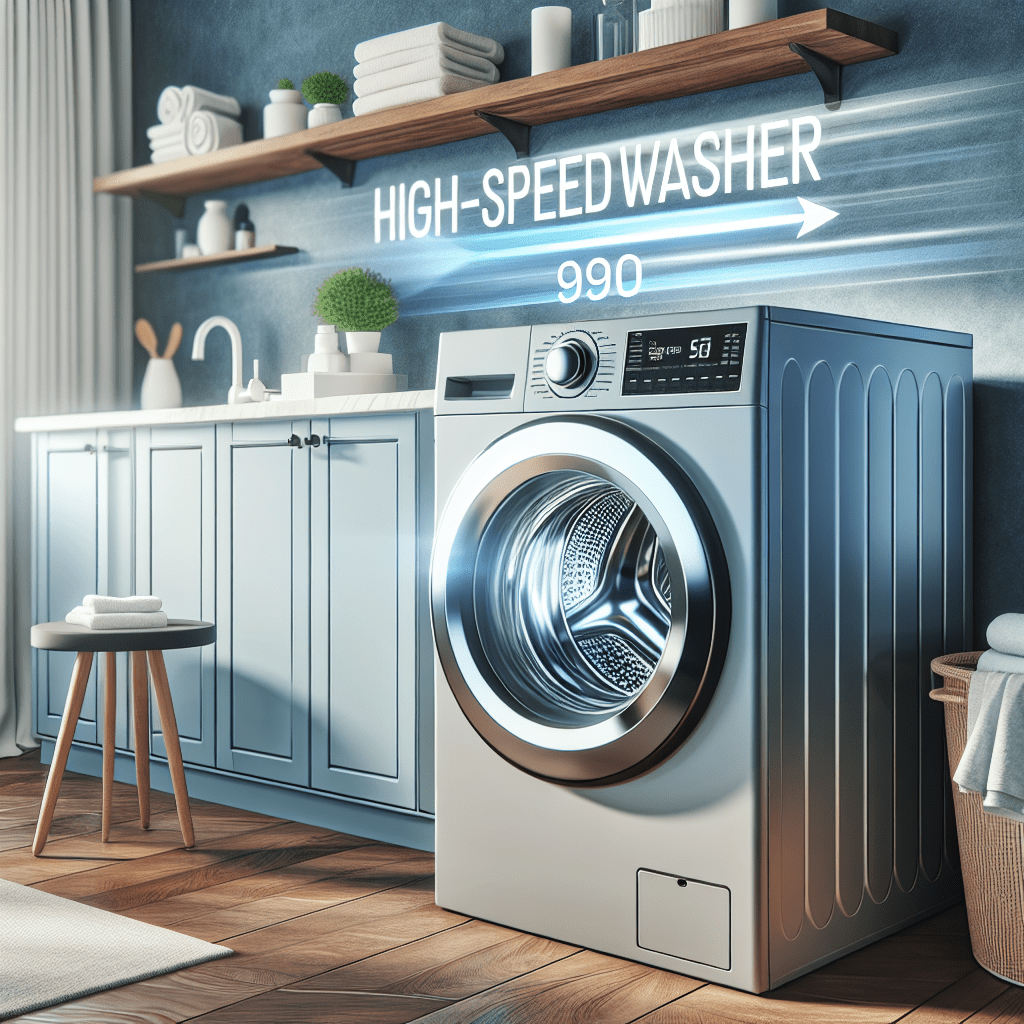 High-speed spin washers: More time for you - BonPrix Électroménagers