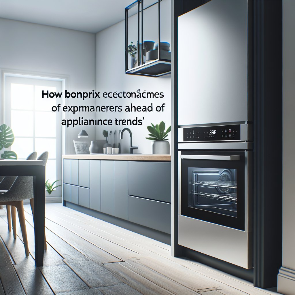 How Bonprix Électroménagers Stays Ahead of Appliance Trends