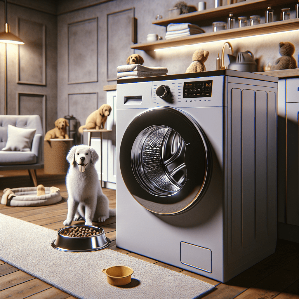 How to Choose a Washer for a Home with Pets - BonPrix Électroménagers