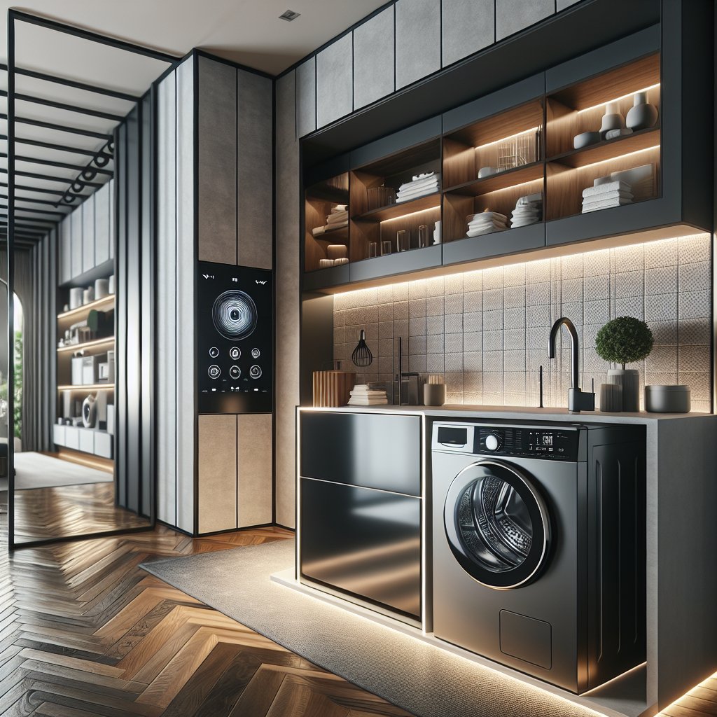 How to Create a Smart Laundry Room with the Latest Appliances - BonPrix Électroménagers