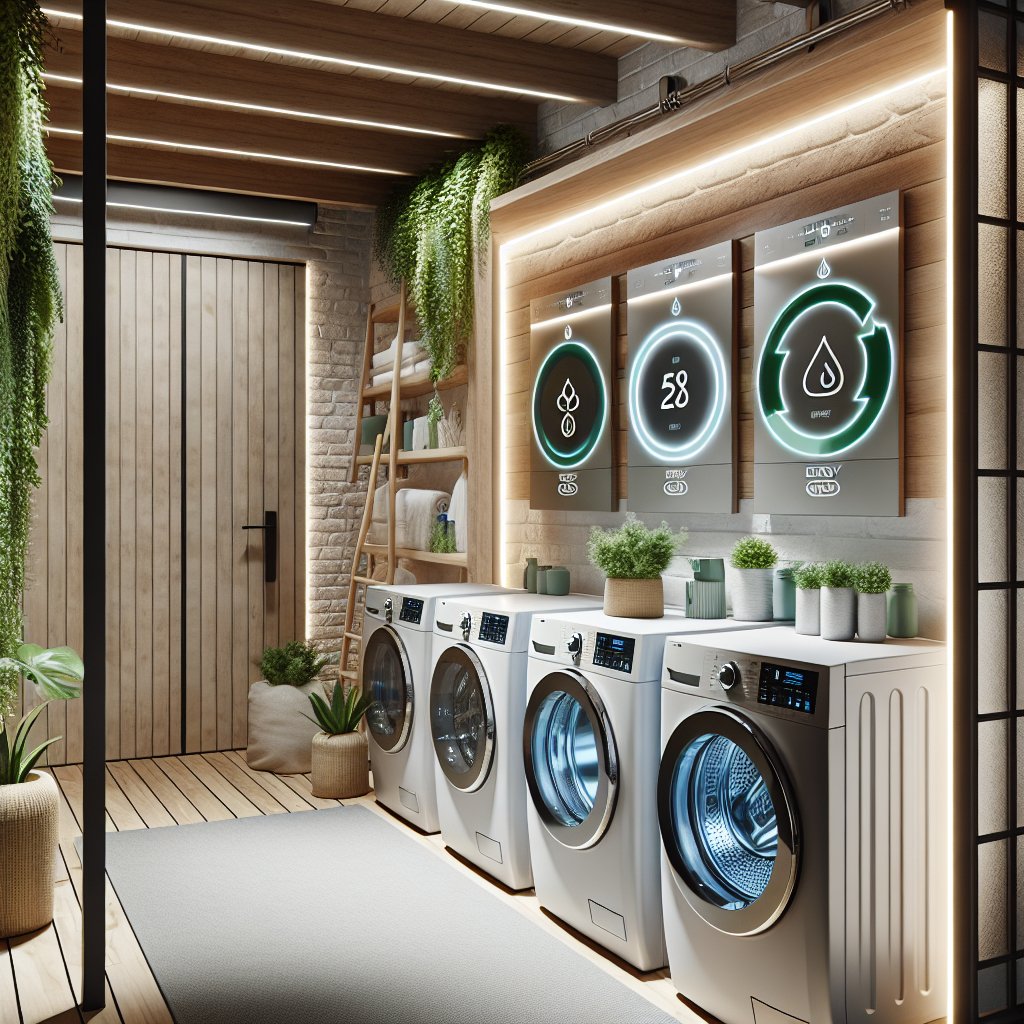 How to Create an Eco-Friendly Laundry Room with Energy-Efficient Washers and Dryers - BonPrix Électroménagers
