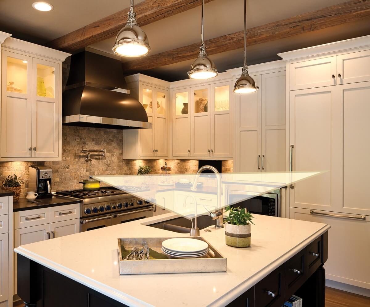 How to Design a Kitchen with an Efficient Work Triangle Including Appliances - BonPrix Électroménagers
