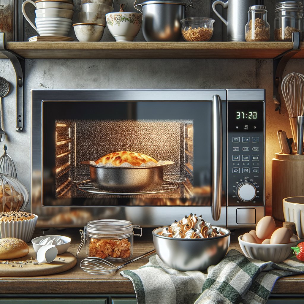 How to Efficiently Use a Convection Microwave for Baking and Cooking - BonPrix Électroménagers