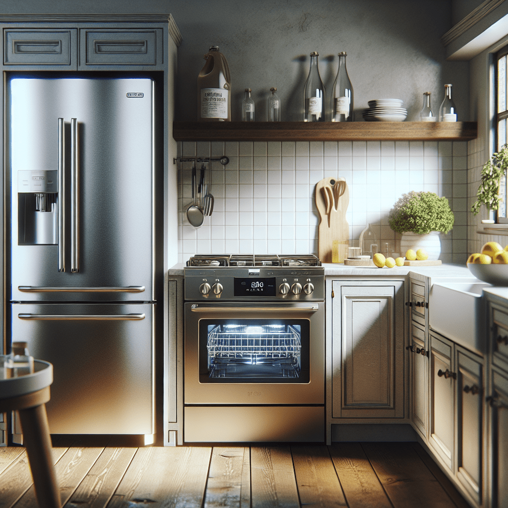 How to Maintain Your Kitchen Appliances in Top Condition Using Natural Products - BonPrix Électroménagers