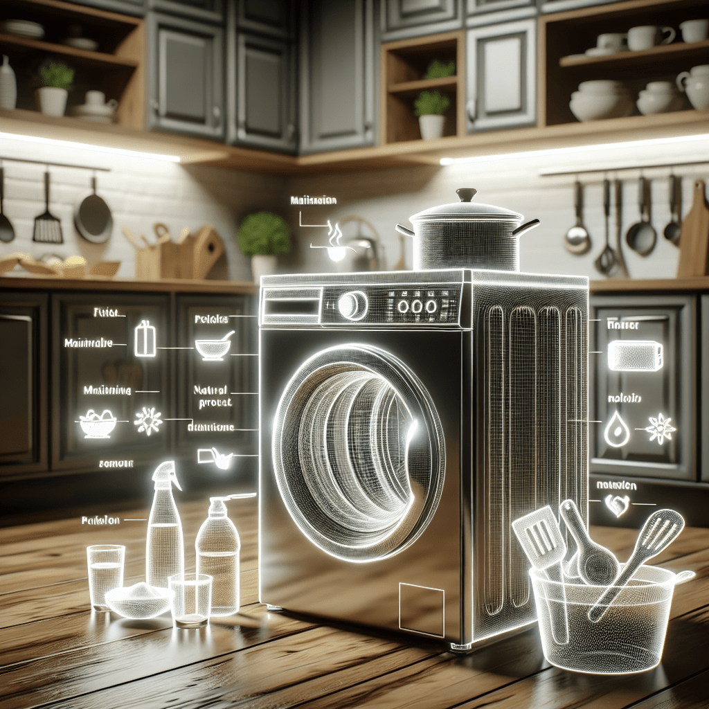 How to Maintain Your Kitchen Appliances in Top Condition Using Natural Products - BonPrix Électroménagers