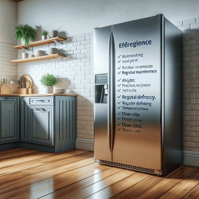 How to Maintain Your Refrigerator’s Efficiency with Proper Care