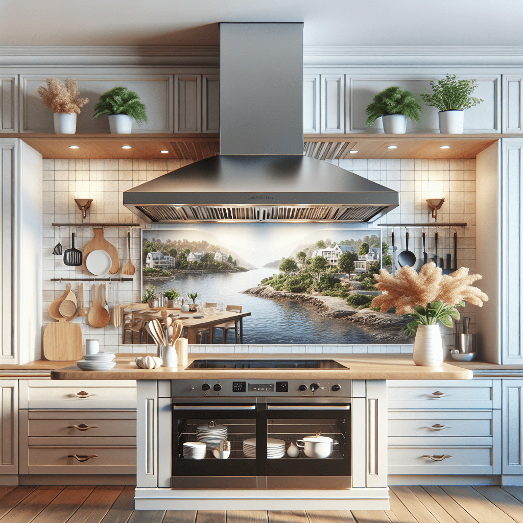 How to Optimize Your Kitchen's Layout with an Island Range Hood - BonPrix Électroménagers