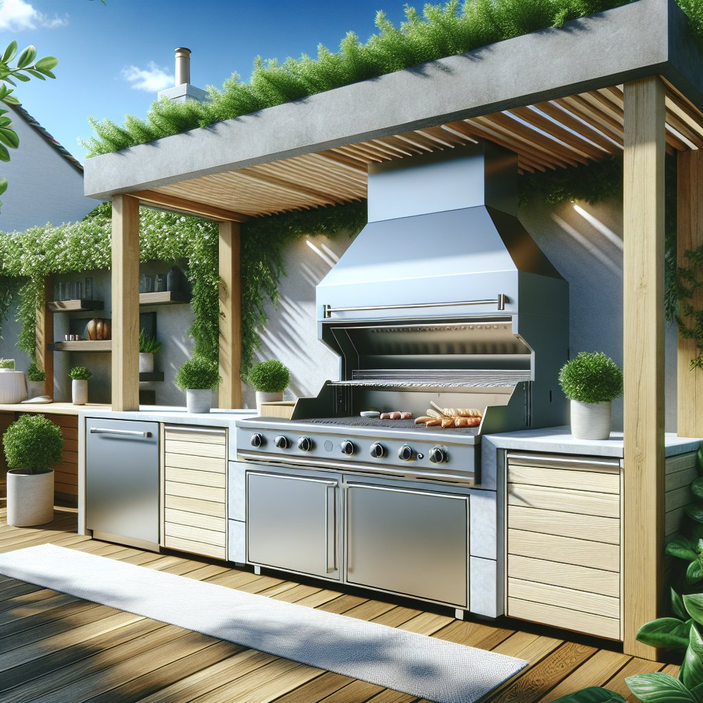 How to Plan and Design a Functional Outdoor Kitchen - BonPrix Électroménagers