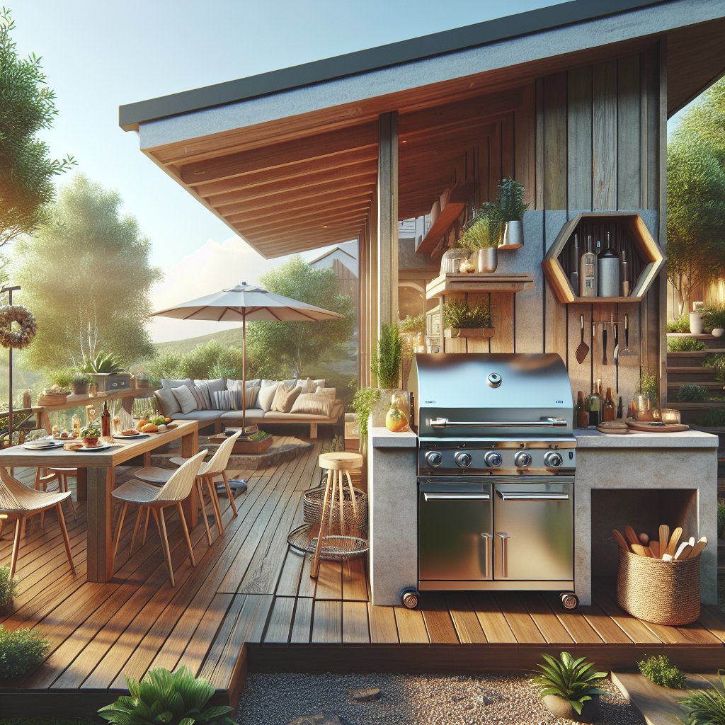 How to Plan and Design a Functional Outdoor Kitchen - BonPrix Électroménagers
