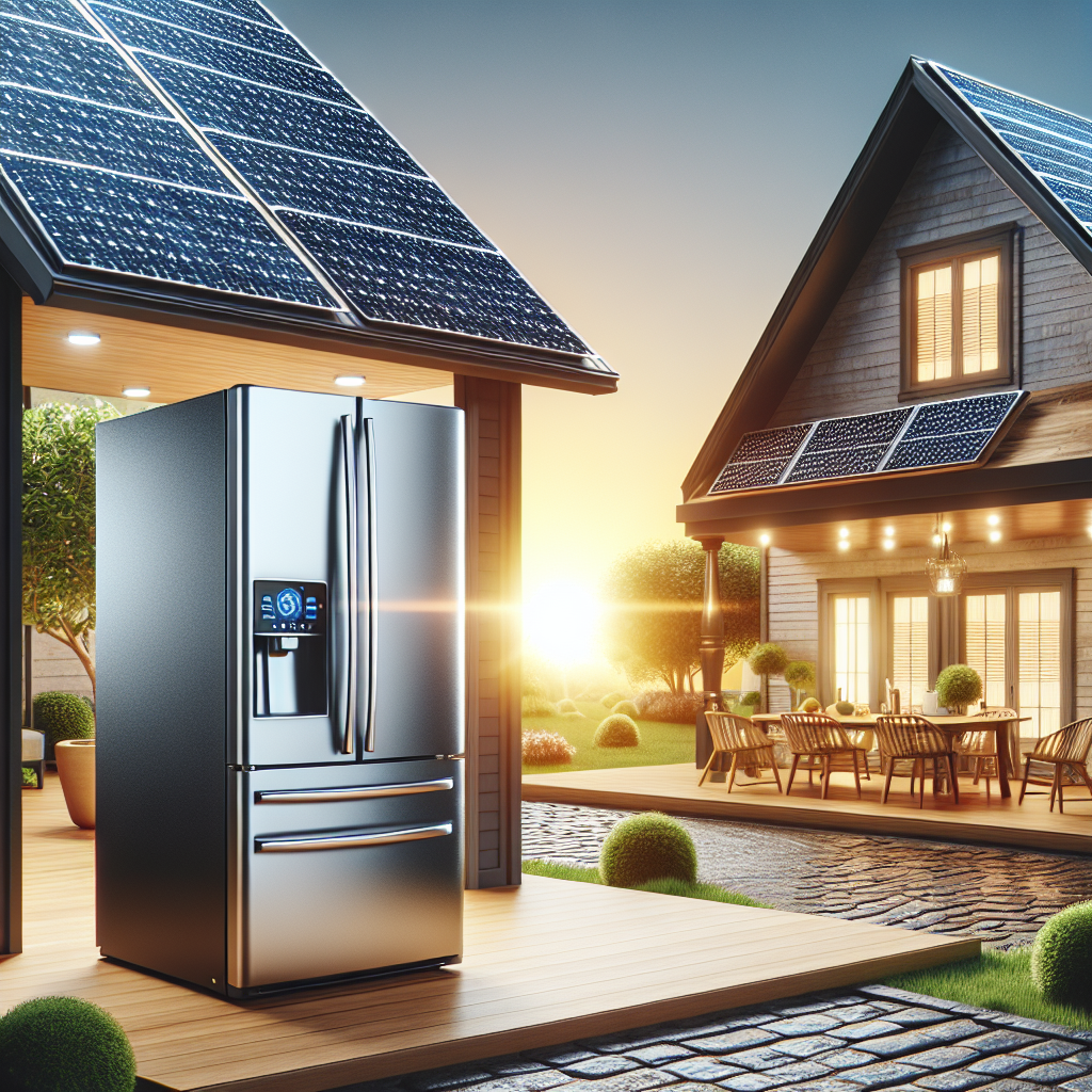 Réfrigérateurs à énergie solaire : La voie vers une maison plus verte en 2025