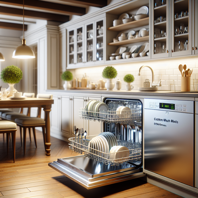 Dishwashers with Custom Wash Modes for Every Type of Dish