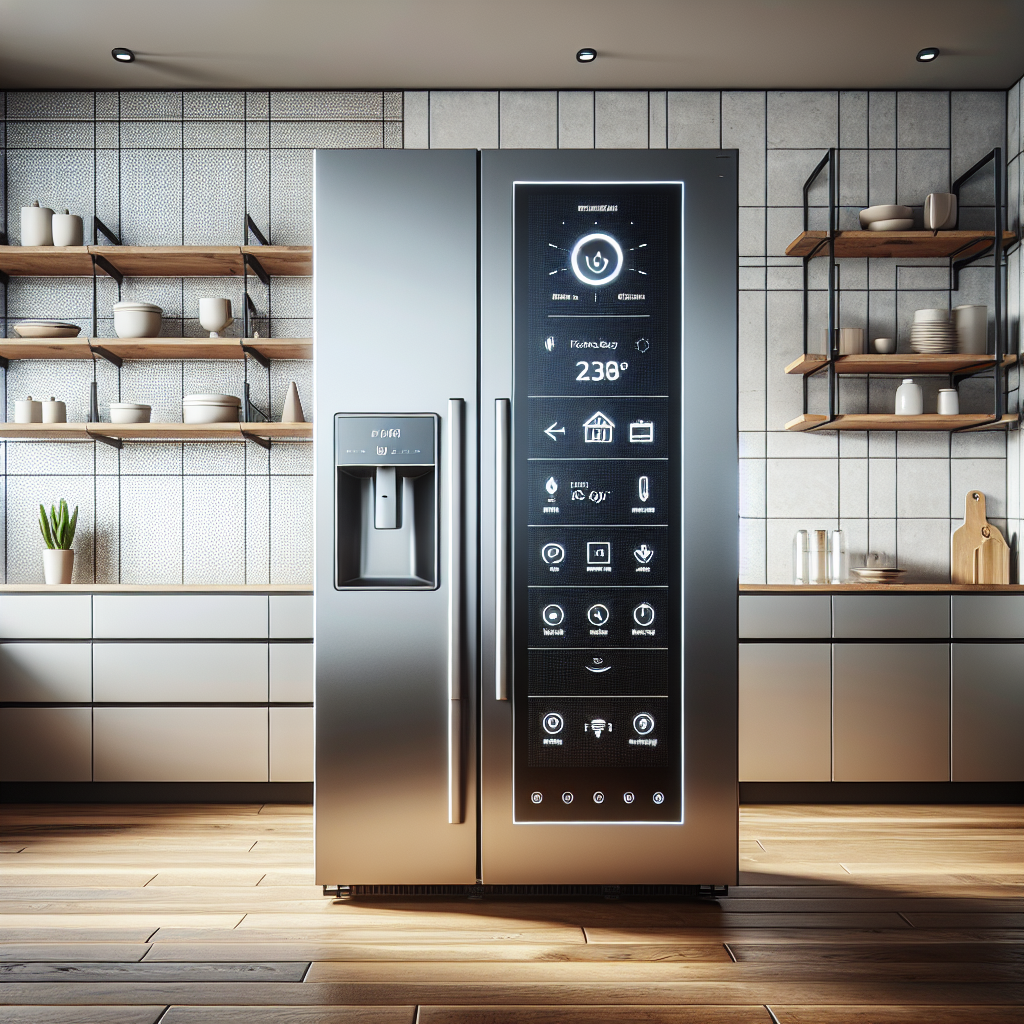 Smart refrigerators for a modern kitchen